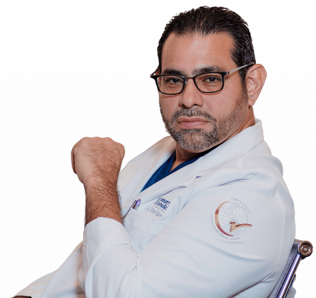 Dr. Aníbal Flores, cirujano pediatra y neonatal con experiencia en procedimientos quirúrgicos infantiles